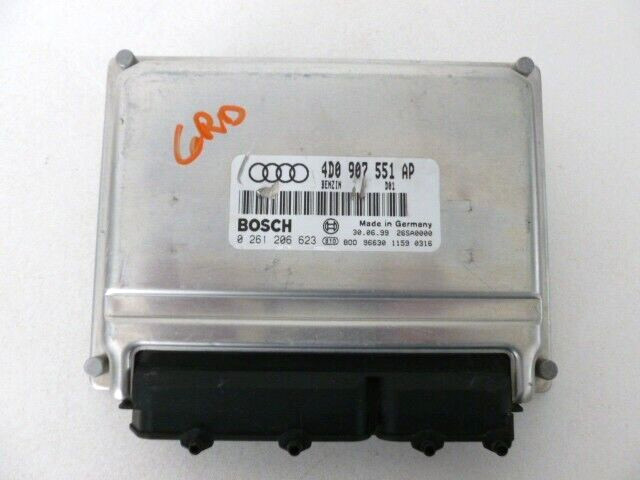 Engine ECM Control Module 2.8L Fits 97-02 AUDI A4 4D0 907 551 AP 4D0907551AP ECU