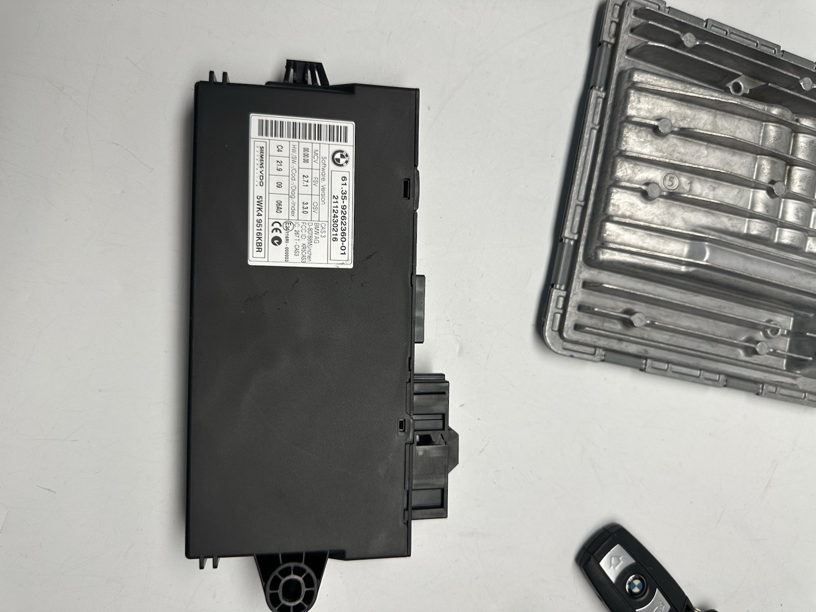 07-13 BMW 328I E90 E92 E93 N51 MSV80.1 SET DME ECM CAS 3 MODULE KEY OEM *NOTE*