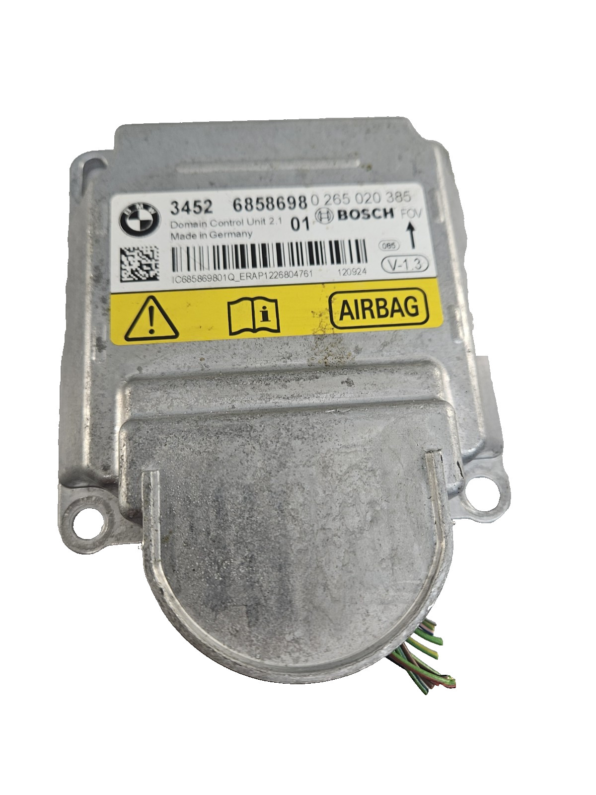 OEM 12-18 BMW F22 F30 F32 F33 F36 Safety Control Module BOSCH 6858698 2252