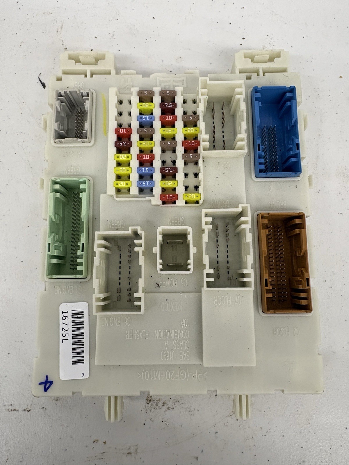 2013 Ford Escape OEM Body Control Module Cabin Fuse Box BV6N-14A073-LD
