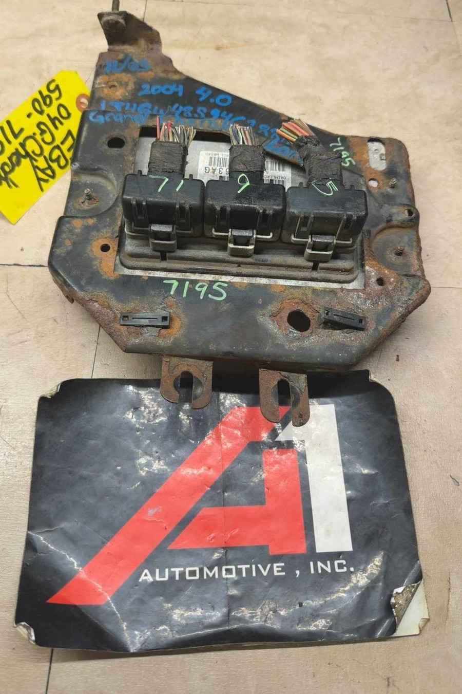 2004 JEEP GRAND CHEROKEE 4.0L Engine Computer Electronic Control Module ECU ECM