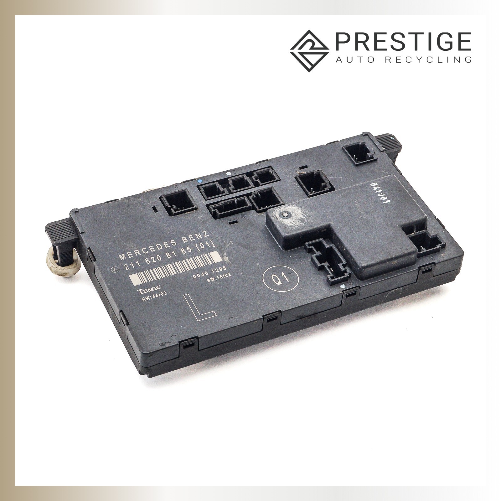 03-09 MERCEDES W211 E320 E350 E500 E550 Door Control Module Front Lef 2118208185