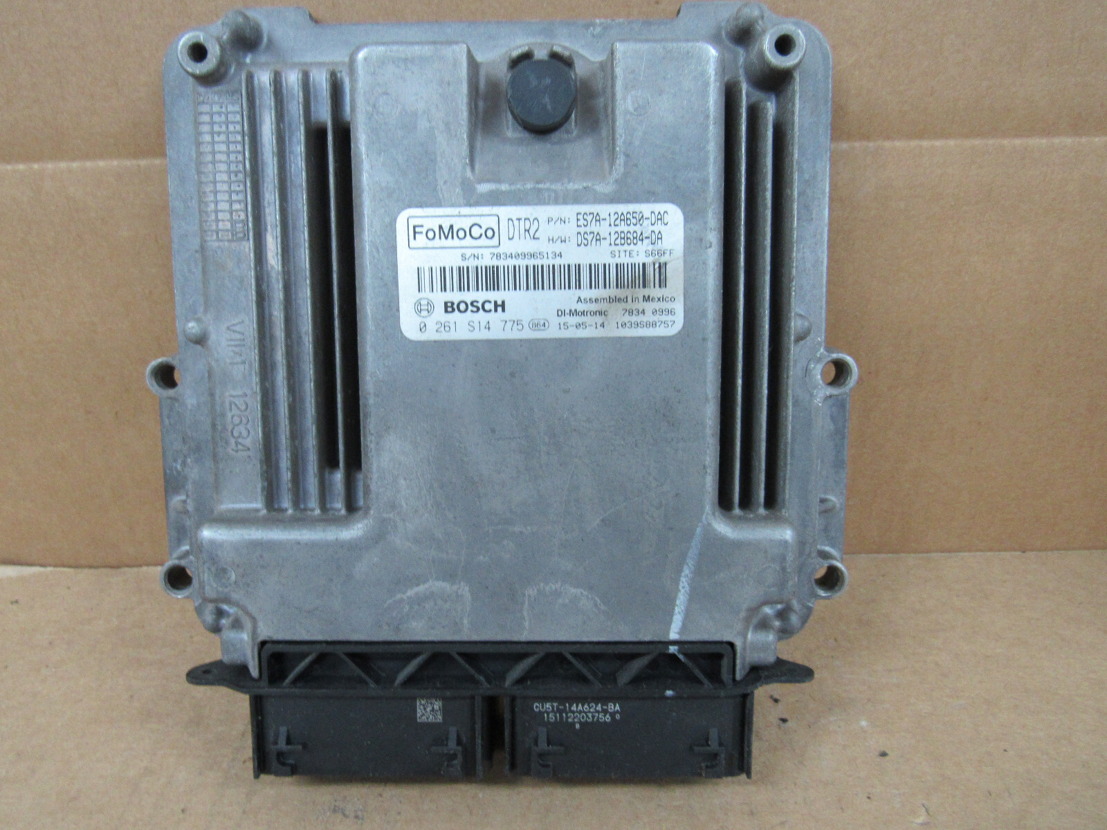 14 15 16 Ford Fusion 1.5 Engine Control Module Unit ECU ECM OEM ES7A-12A650-DAC