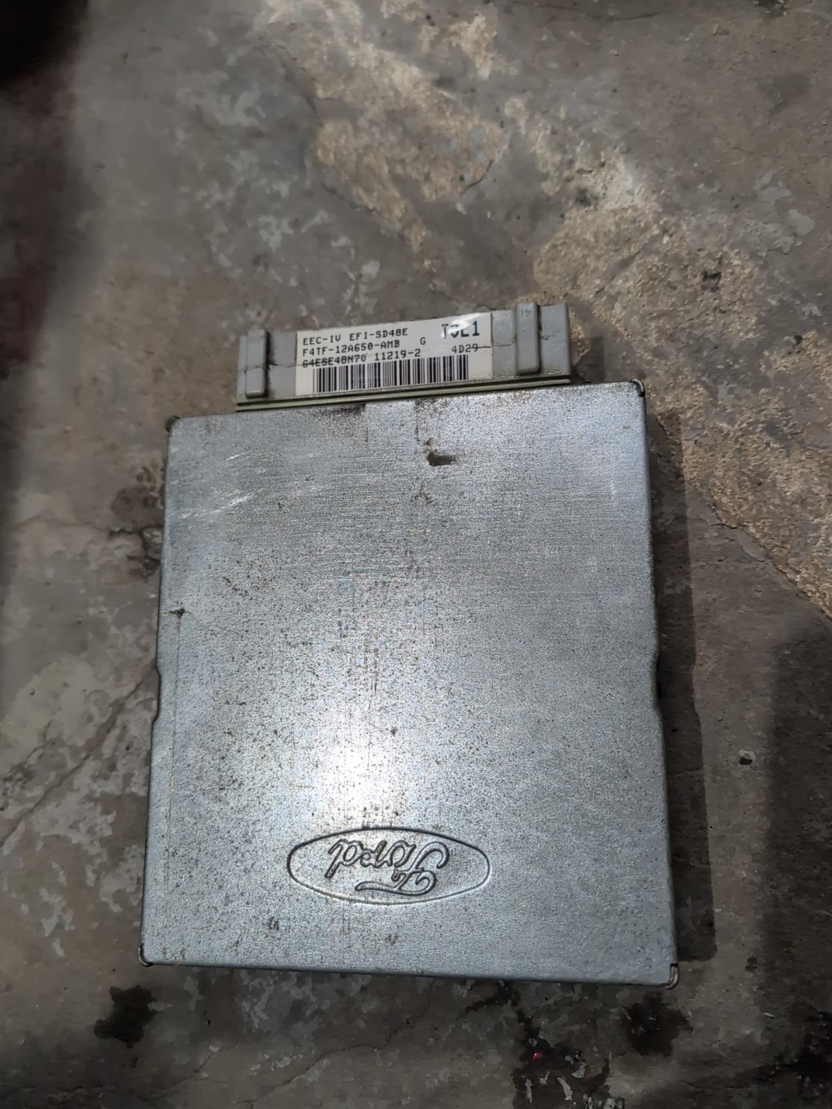 F4TF 12A650 AMB Ford 1994 ECM PCM 7.5 Auto 460 engine computer module super duty