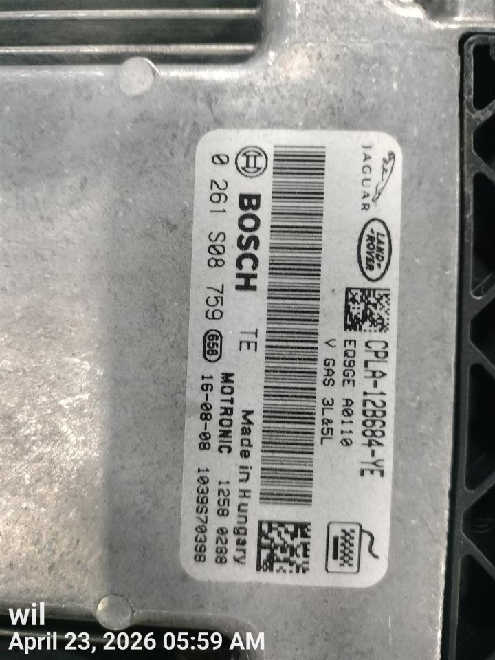 ENGINE CONTROL MOD OEM 13-16 LAND ROVER RANGE ROV 1YR WRNTY