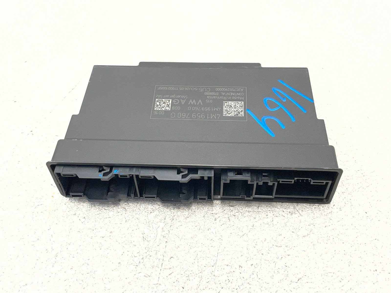 2017 2018 2019 Audi Q7 Front Seat Computer Control Module Unit 1664 OEM