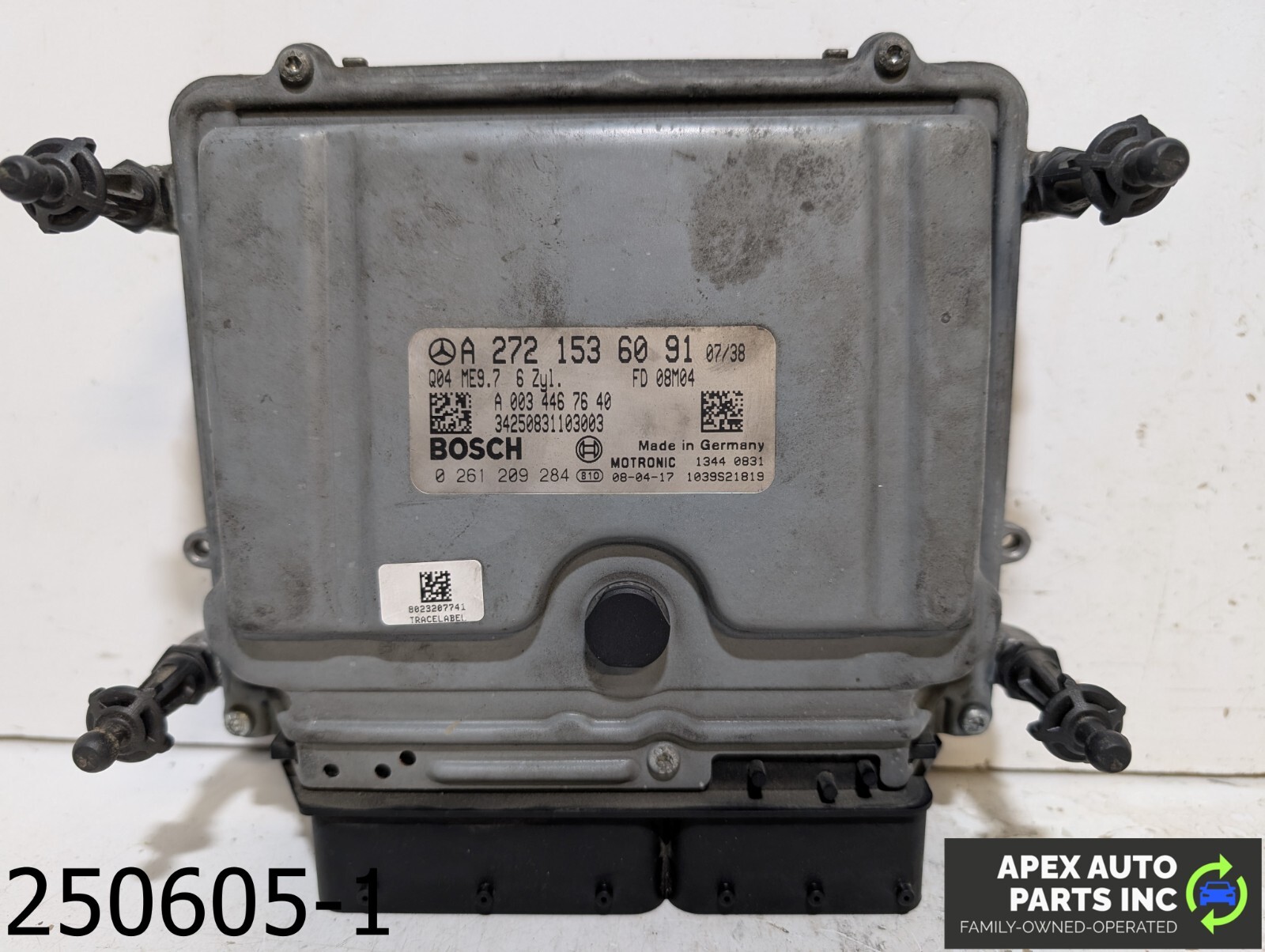 OEM 2007-2009 Mercedes E350 3.5L ECU ECM Engine Control Module Unit A2721536091