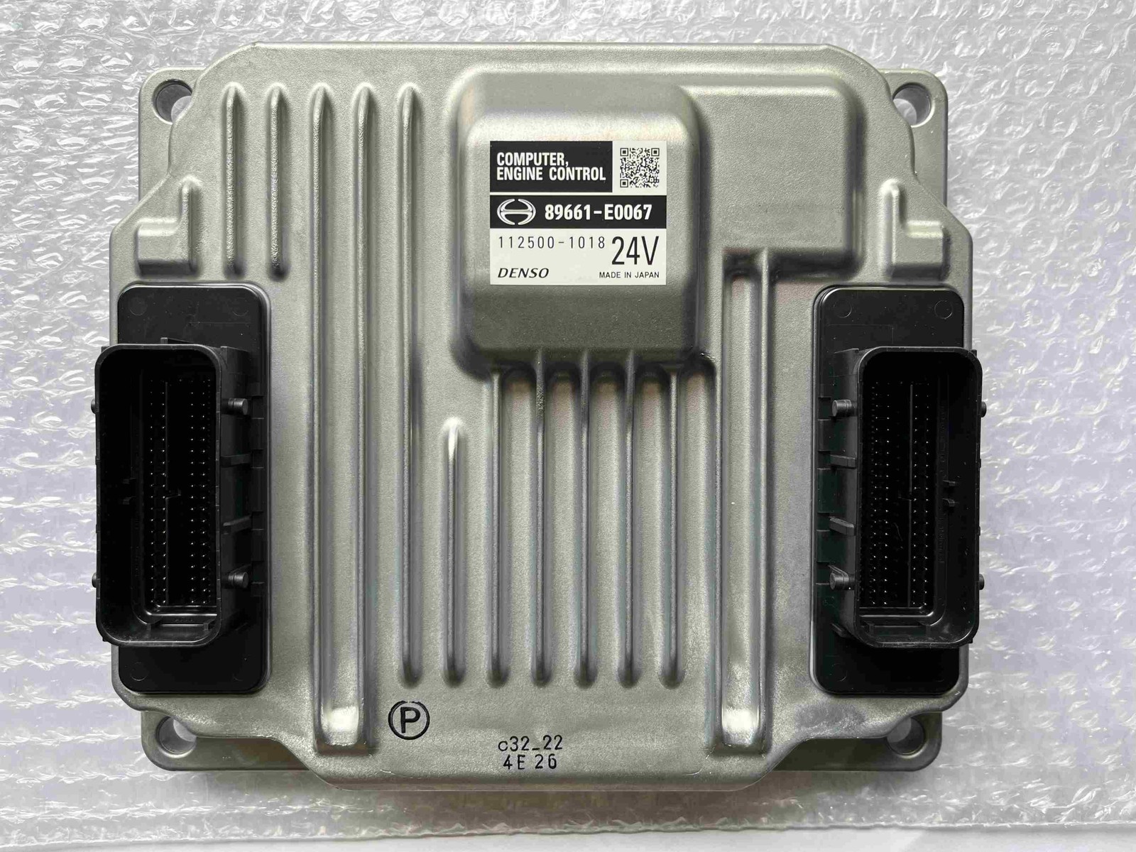 89661-E0067 ECU 112500-1018 DENSO 24V Engine Control Module For Hino Truck