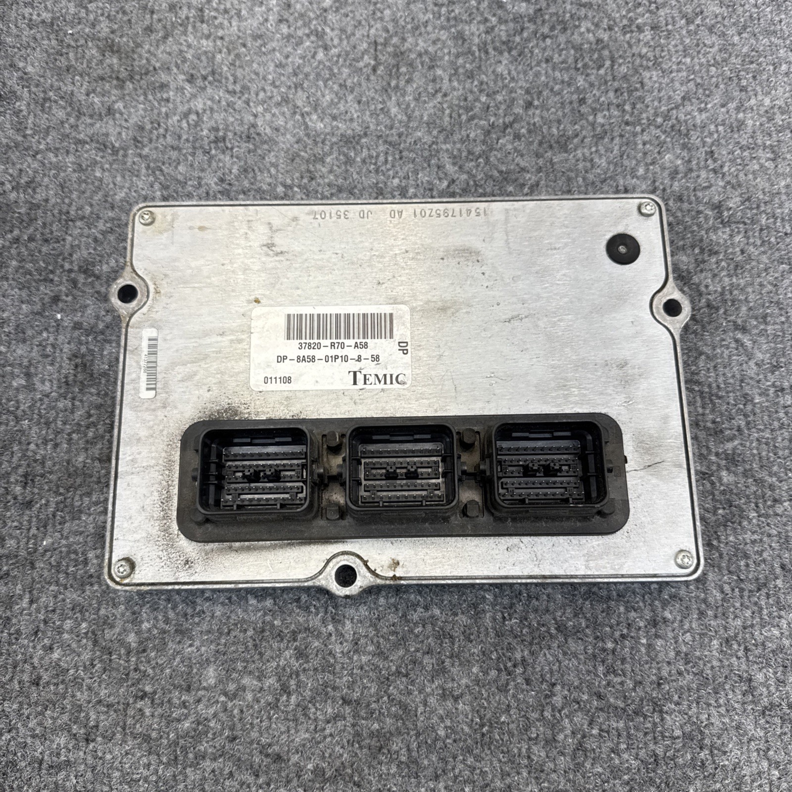 2008 2009 Honda Accord 3.5L Engine Computer Control Module ECM OEM 37820R70A58