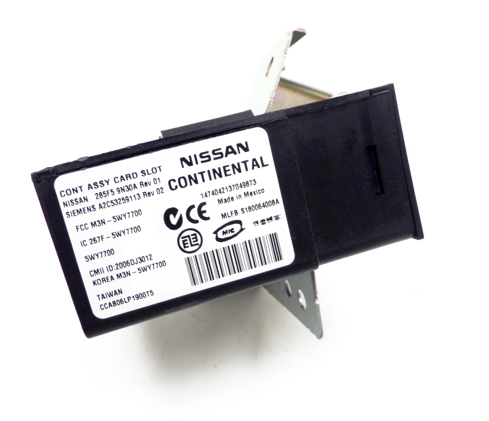 5WY7700 Ignition Switch with Key Slot Reader 285F59N30A for Nissan Altima Maxima