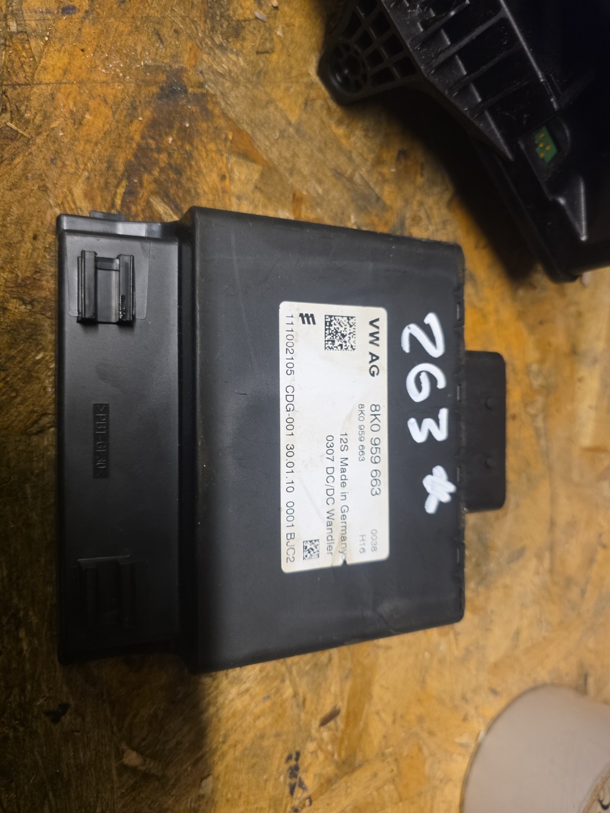 AUDI A6 VOLTAGE STABILISER CONTROL UNIT ECU 8K0959663F C7 ALLROAD 2012 #263*