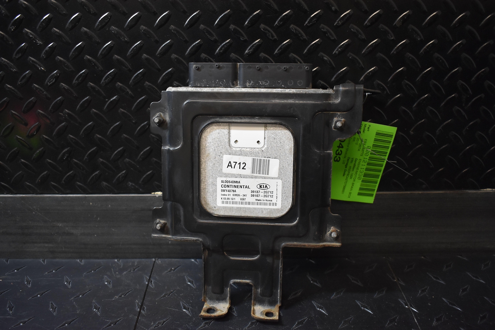 2010 – 2013 Kia Sportage Electronic Control Module 2.4L AT AWD 391072G712