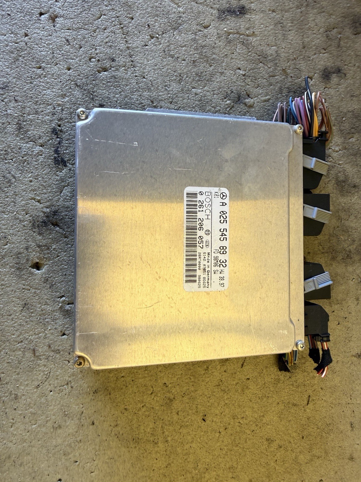 1999 Mercedes CLK430 ECU ECM Engine Control Module Unit A0255458932 Oem