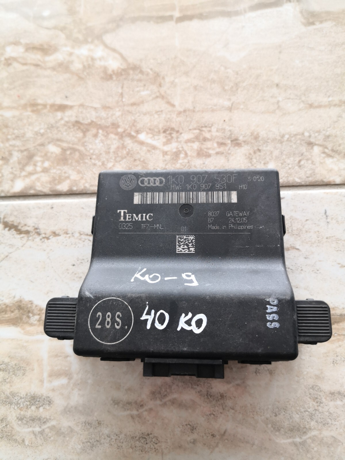 Volkswagen Golf 5 2006/Gateway Control Module/1K0907530F