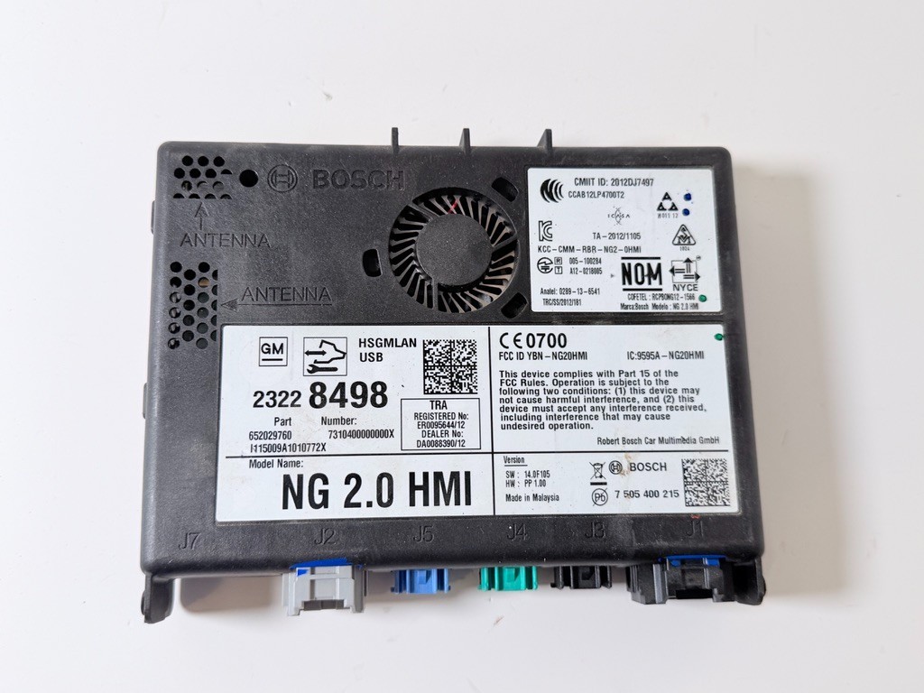 2015 GMC SIERRA HMI HUMAN MACHINE INTERFACE MODULE | OEM 23228498
