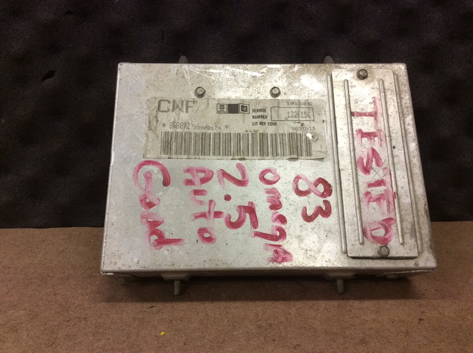 1983 1984 GM FITS MANY MODELS OMEGA FIREBIRD ECM 1226156 PROM CWF