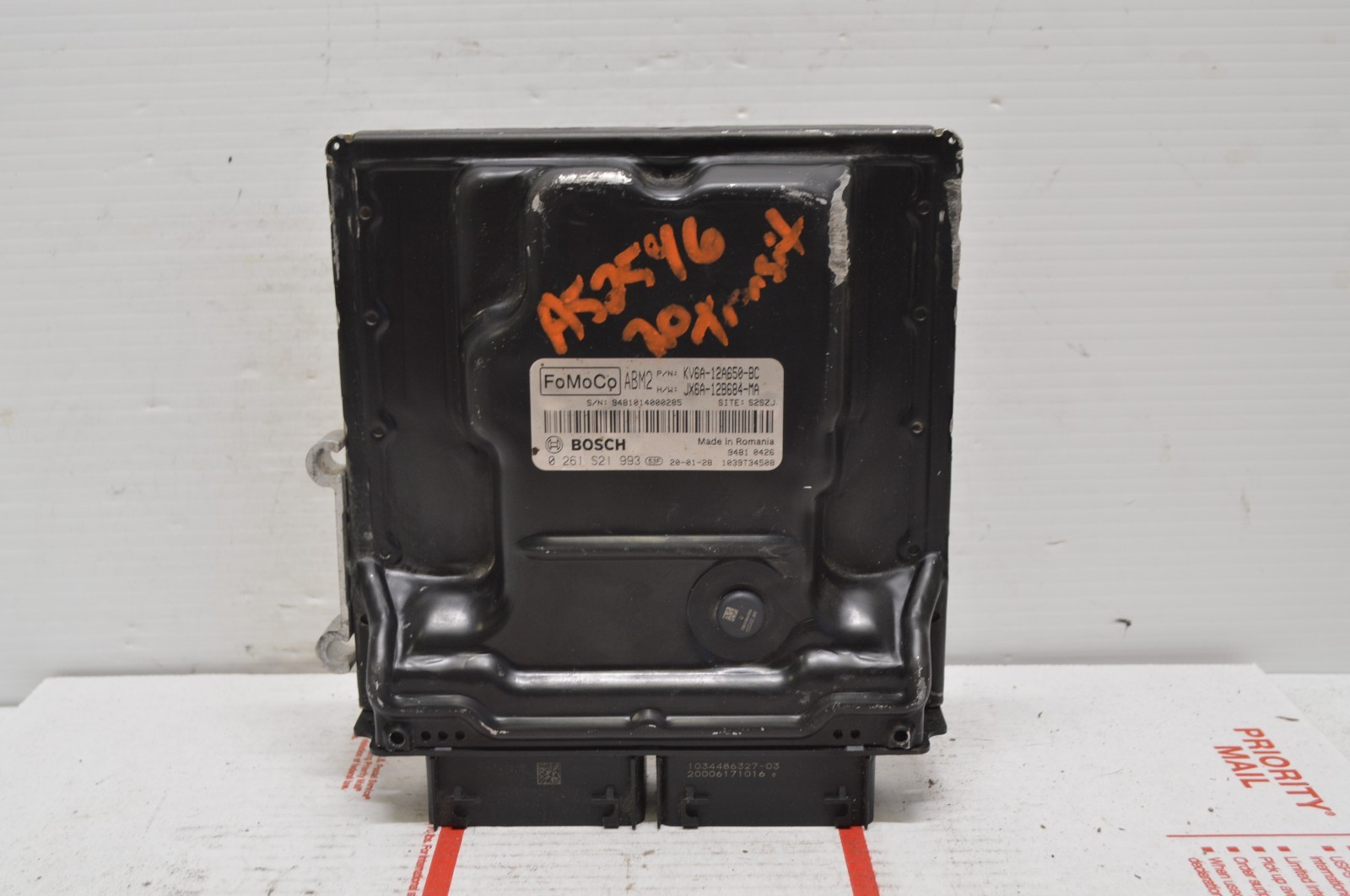 19-23 Ford Transit Connect KV6A-12A650-BC Engine Control Module Unit Ecm I77 038