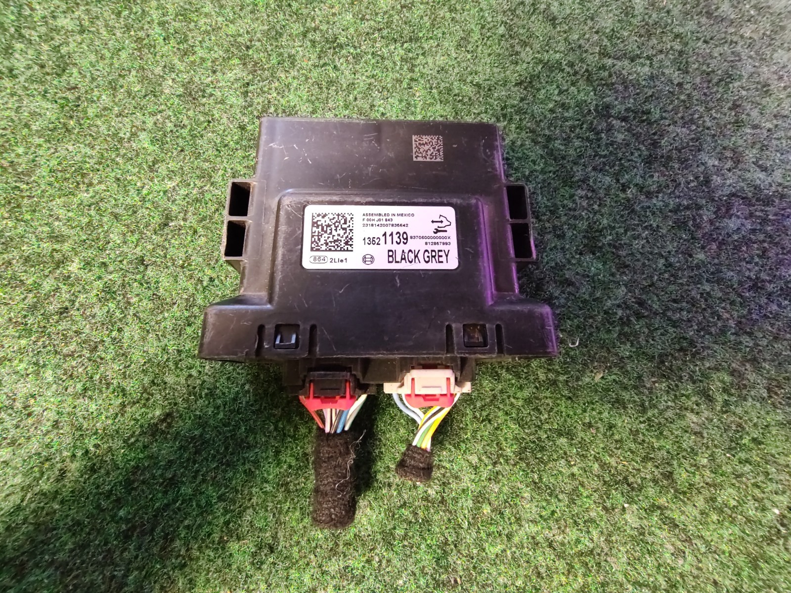 2019 2021 CHEVY EQUINOX REAR DRIVER PARK ASSIST CONTROL MODULE OEM 13521139 BL2