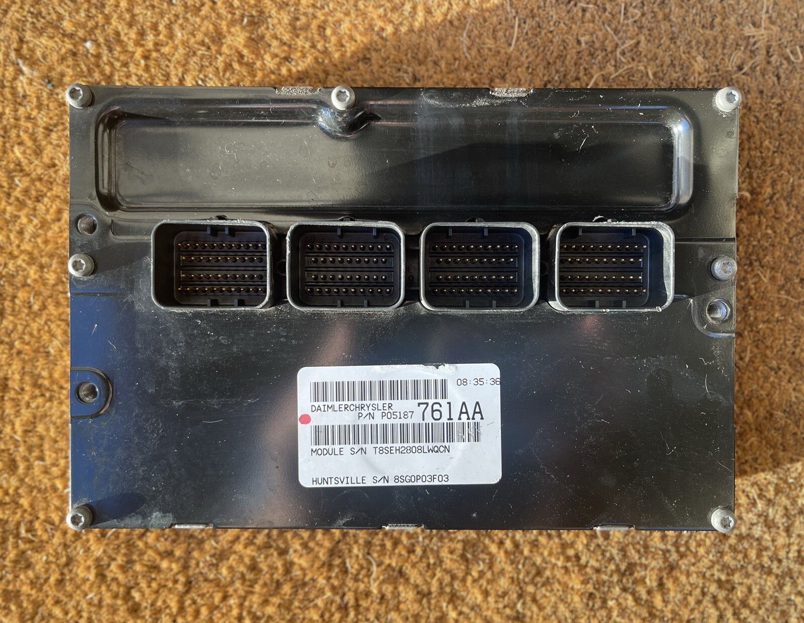 2007-2010 PT Cruiser 2.4L Engine Computer Control Module PCM ECU ECM P05187761AA