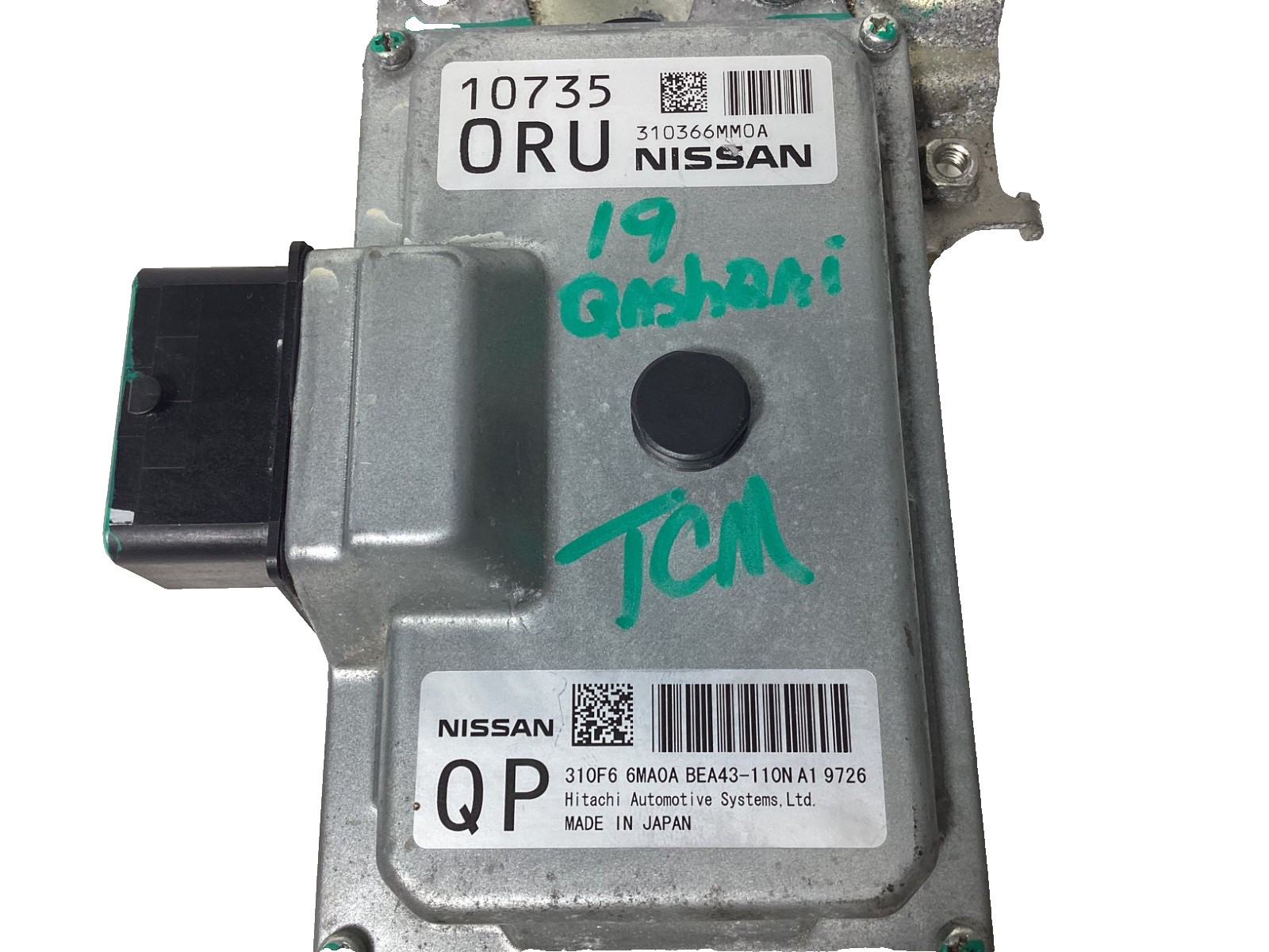 2018-2022 Nissan Rogue Sport Qashqai Transmission Control Module 310F6-6MA0A OEM