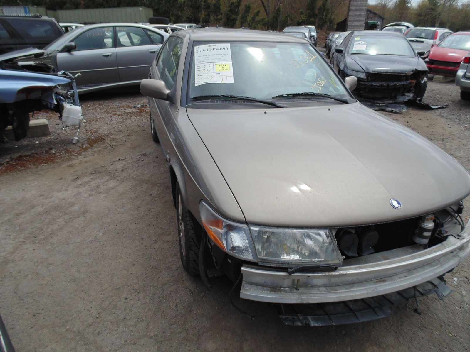 02 SAAB 9-3 Chassis Brain Box