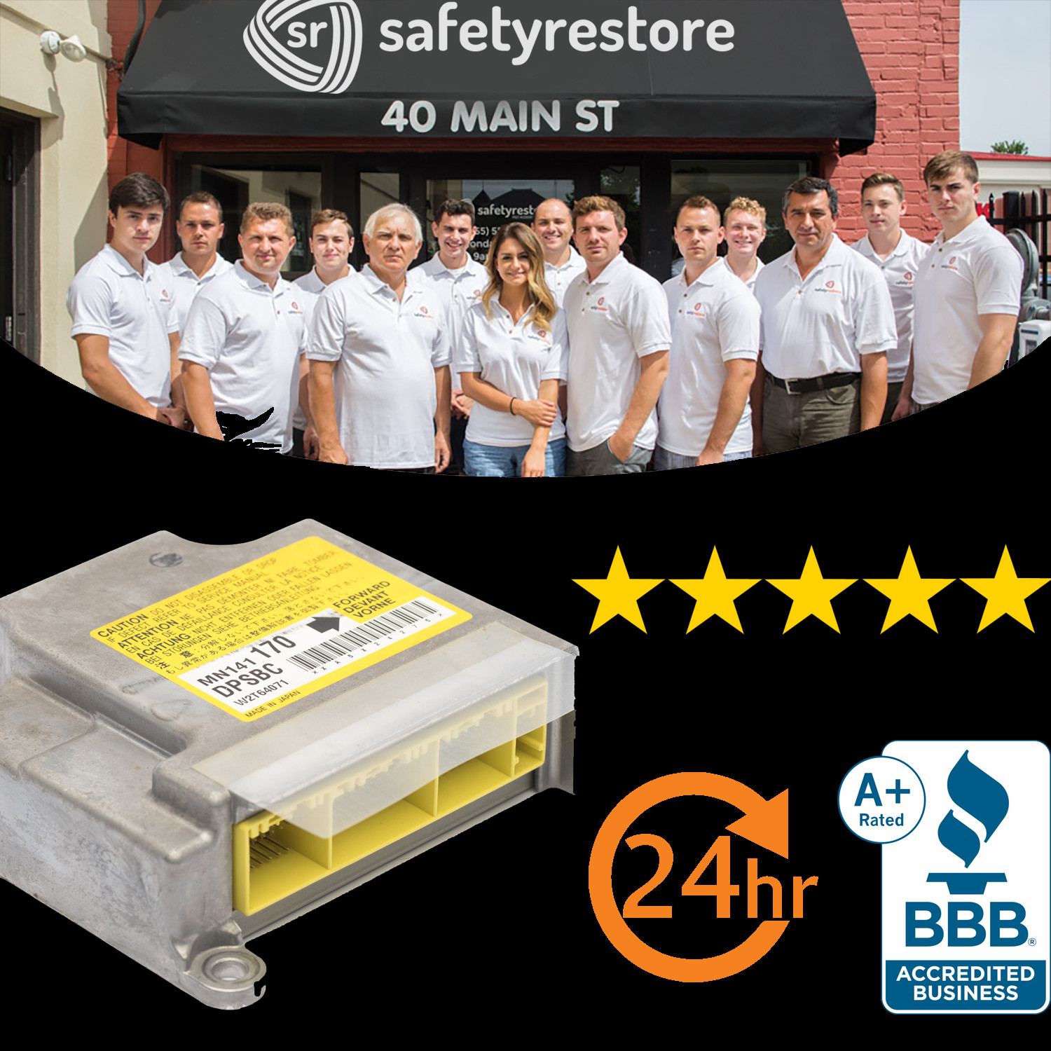 SAFETY RESTORE SRS MODULE RESET – ALL Makes – 💯 OEM
