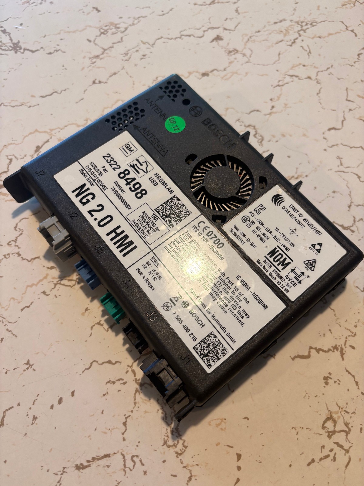 15-16 GENUINE GM CHEVY CADILLAC OEM VIDEO PLAYER INTERFACE MODULE 23228498