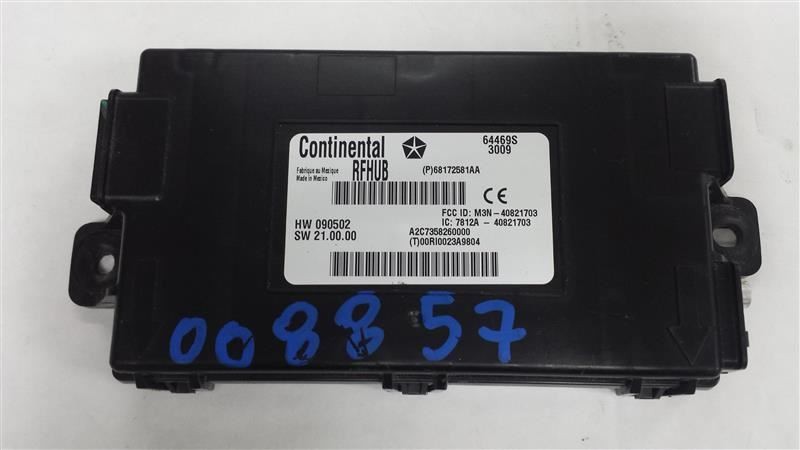 2013 Chrysler 300 Keyless Entry Receiver Control Module 68172581AA 32628