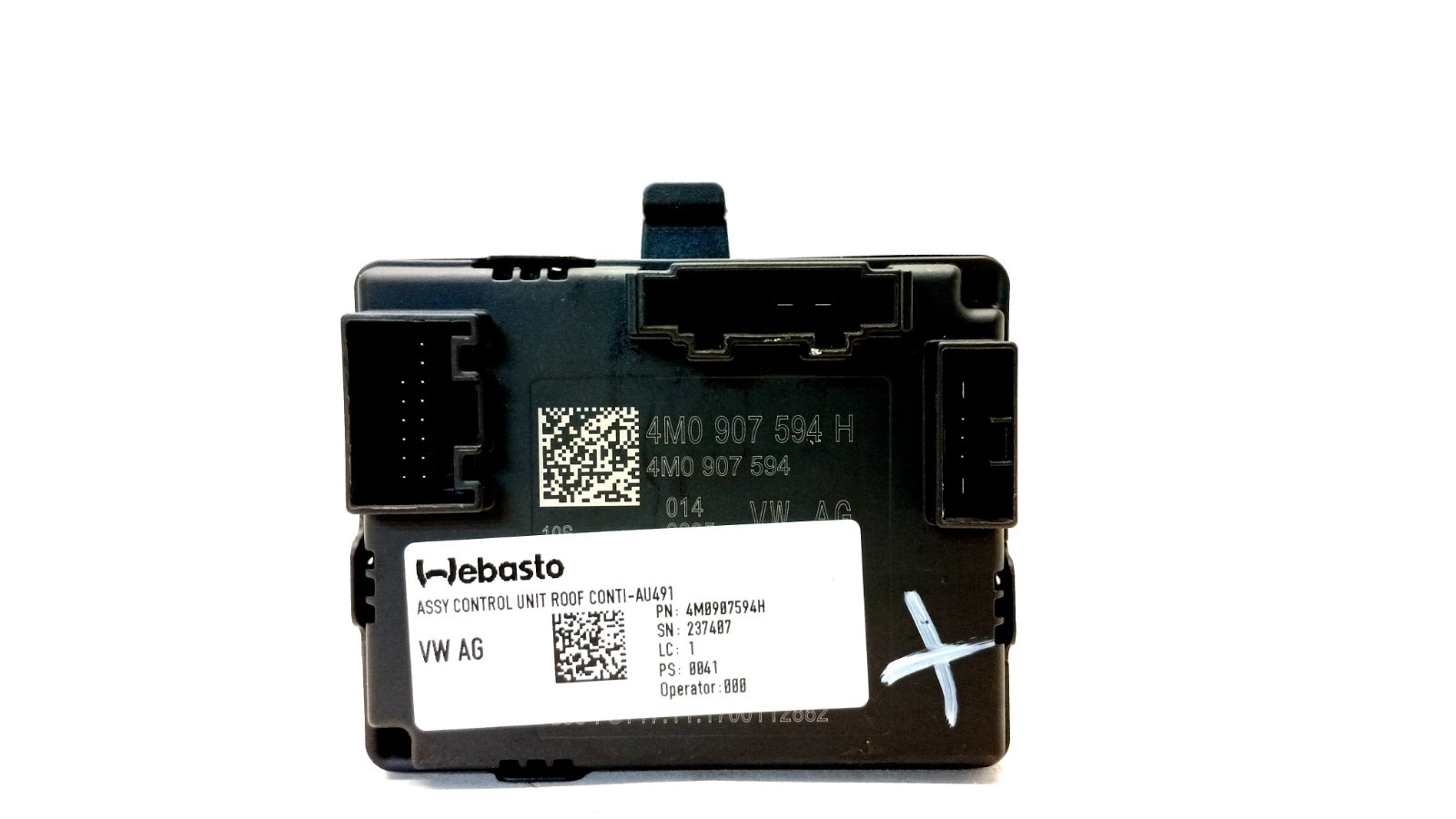 17-24 AUDI B9 A4 S4 22-24 VW GTI SUNROOF WINDOW GLASS CONTROL MODULE OEM 08152C