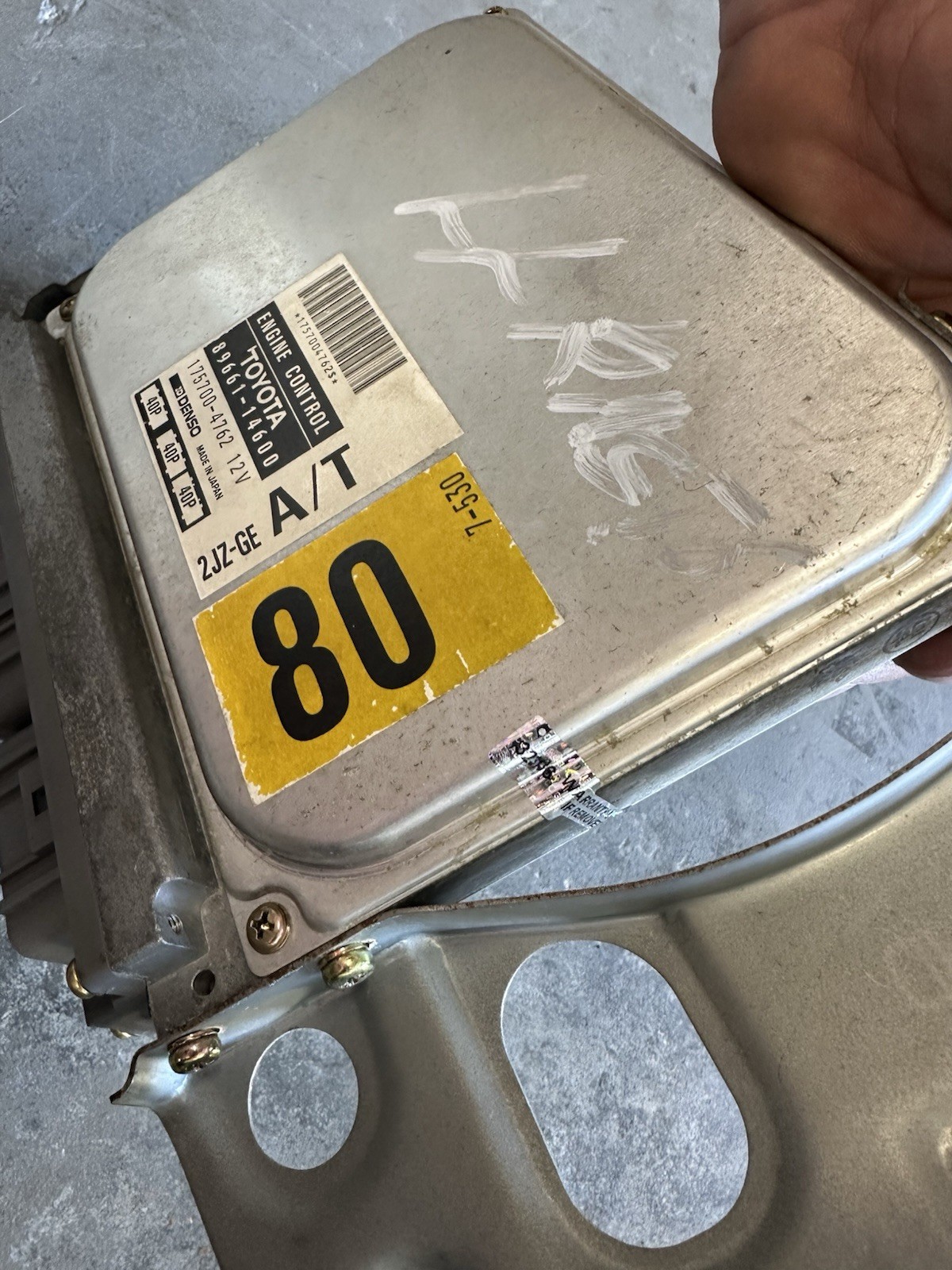 JZA80 MK4 Supra 2jzge JDM A/T ECU ECM Engine Computer Refurbished Relentless.