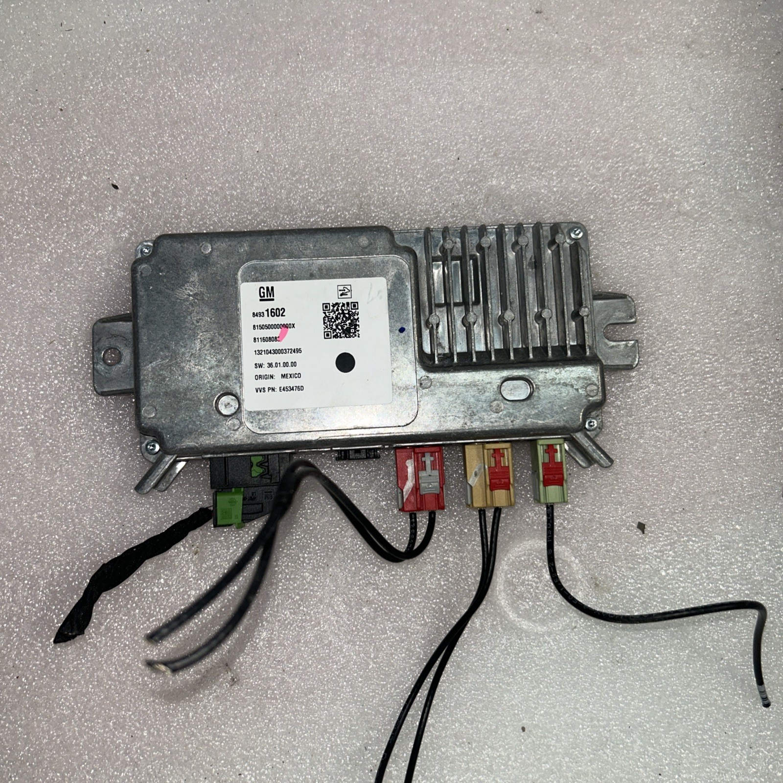 2021 CHEVY TAHOE Z71VIDEO CAMERA SYSTEM CONTROL MODULE 84931602 OEM