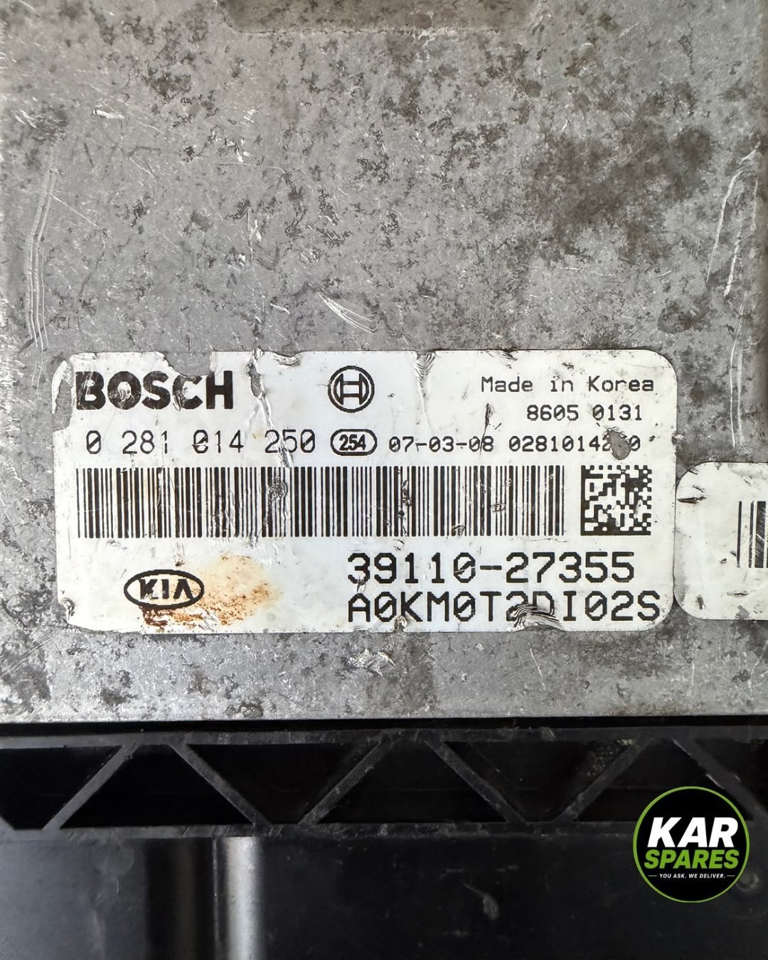 ENGINE CONTROL MODULE ECU 39110-27355 FITS KIA SPORTAGE 2006-2009