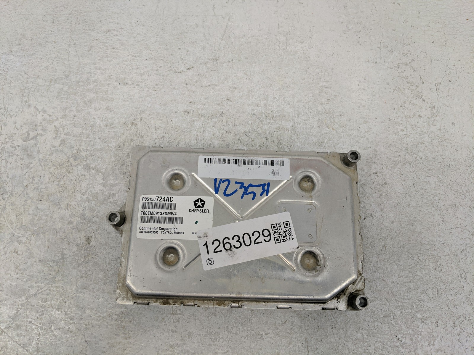 Dodge Caravan Engine Control Computer Ecu Pcm Ecm Pcu Oem P05150724ac UA3TB