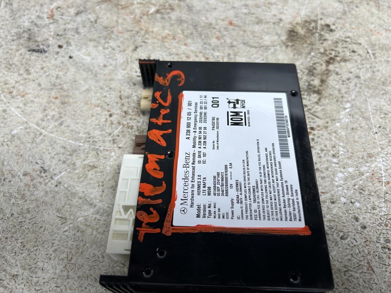 2024 MERCEDES BENZ GLB250 Telematics Control Module OEM ID 2389001205