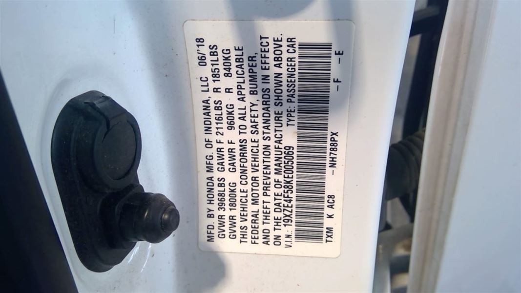 Engine ECM Electronic Control Module Fits 19 INSIGHT 378206L2A52
