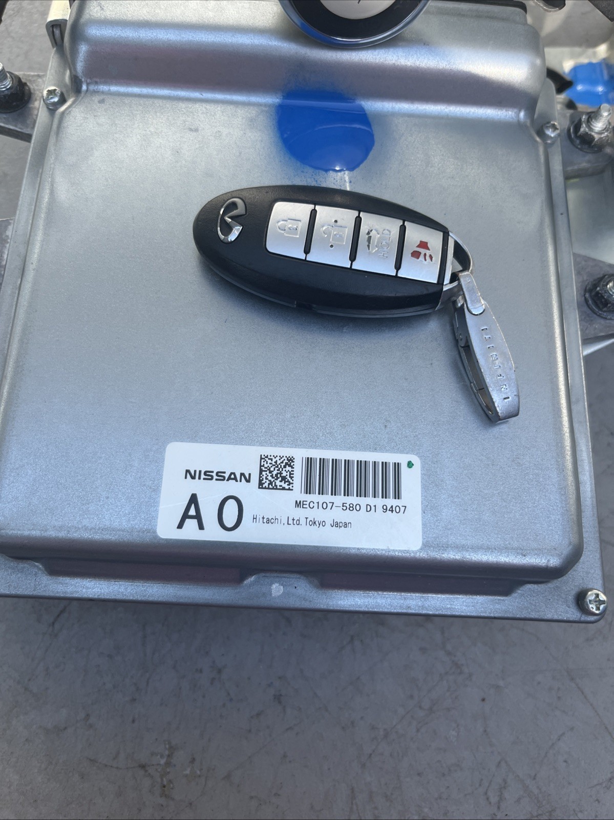 2009 Infiniti G37 3.7L 6V AWD Engine & Body Control Module Ecm Bcm W/ Key OEM