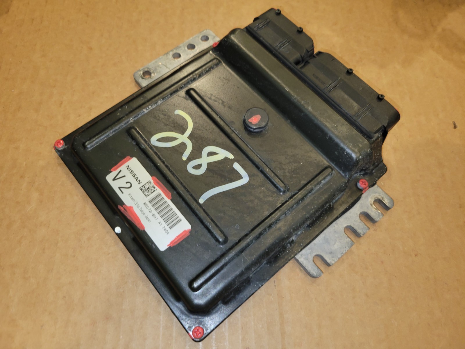 2008 NISSAN TITAN 5.6L ECU ECM PCM ENGINE COMPUTER MODULE MEC73-891 A1 7404