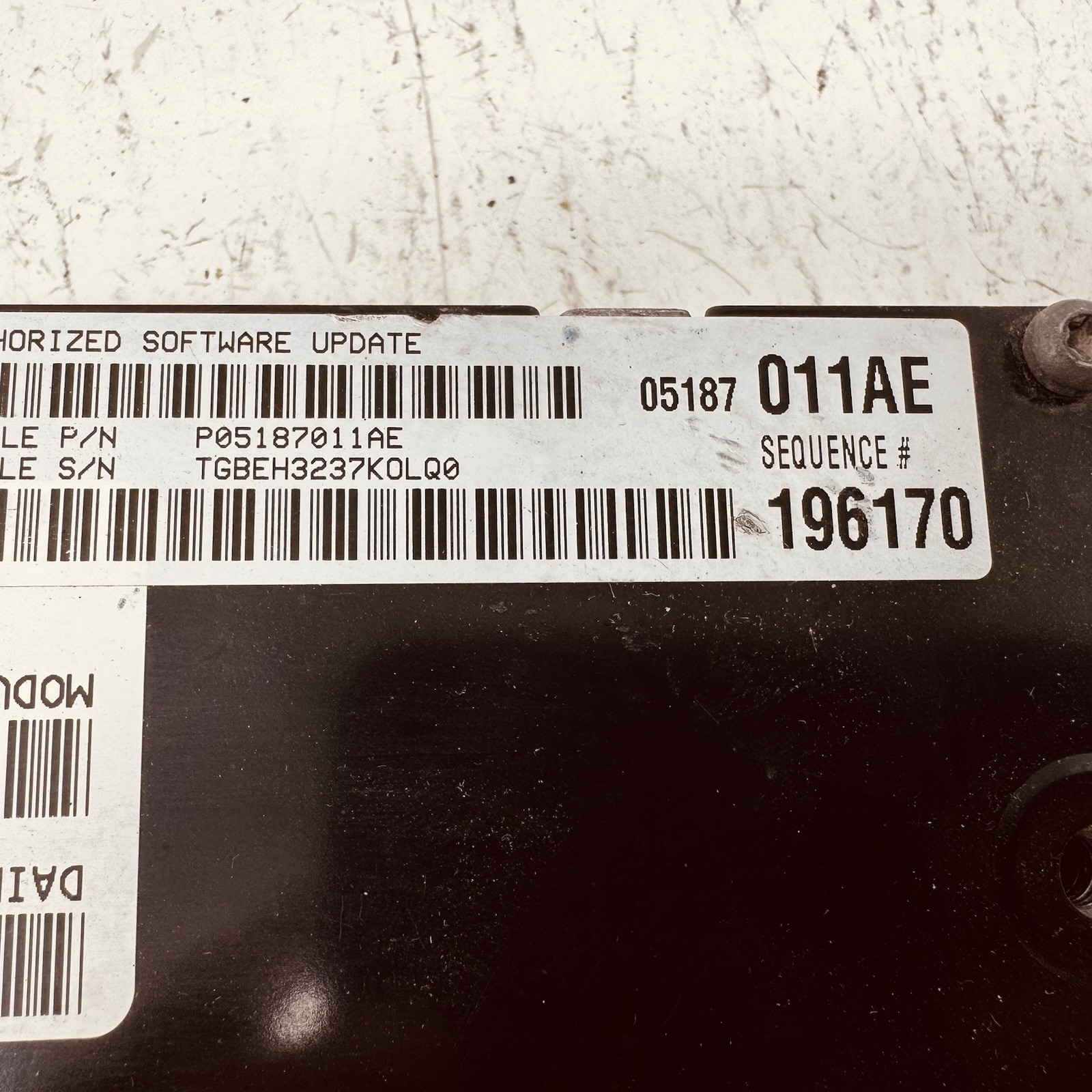 Engine Computer Programmed Plug&Play 2008 Chrysler 300 05187011AE 2.7L AT PCM
