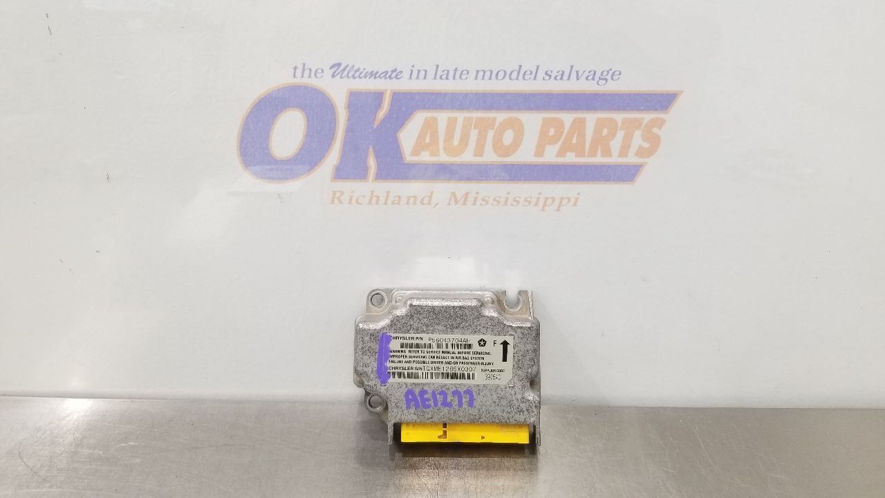 2005 DODGE RAM 2500 SLT EXT CAB SRS CONTROL MODULE