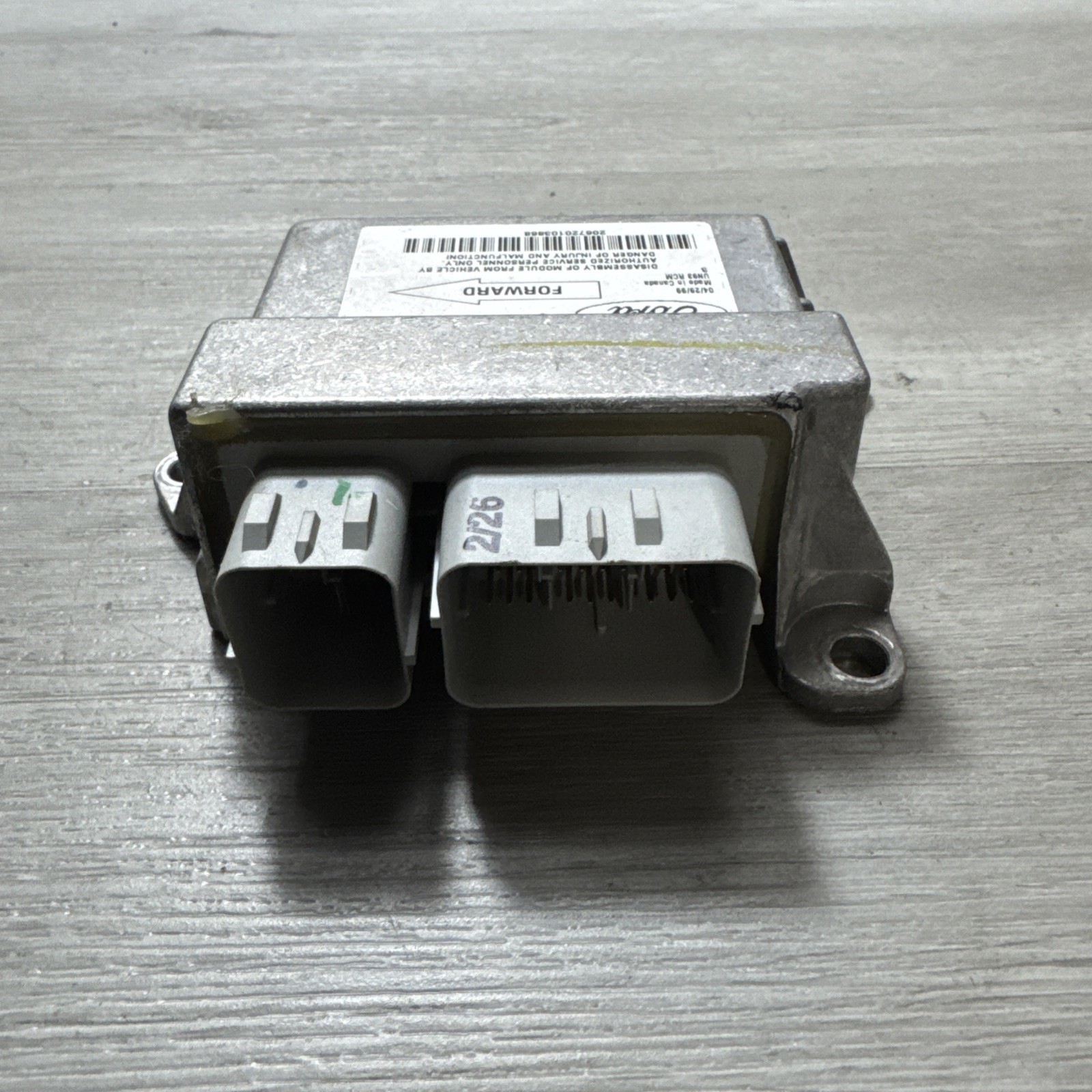 1999 – 2001 Ford Expedition Navigator SRS Control Module OEM XL1A-14B321-AB