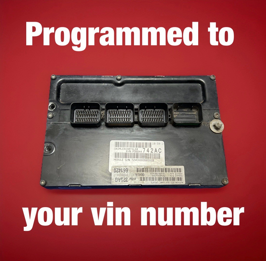 2006 Commander 3.7L Engine computer 05094325 ECM PCM “Programmed to your VIN”