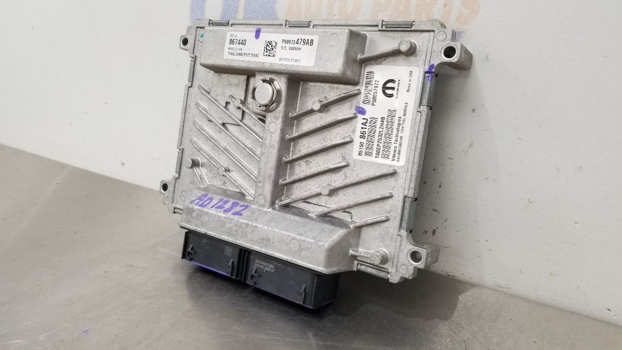 23 JEEP WRANGLER JL JLU ECM ENGINE CONTROL MODULE 20.L 5150861AJ