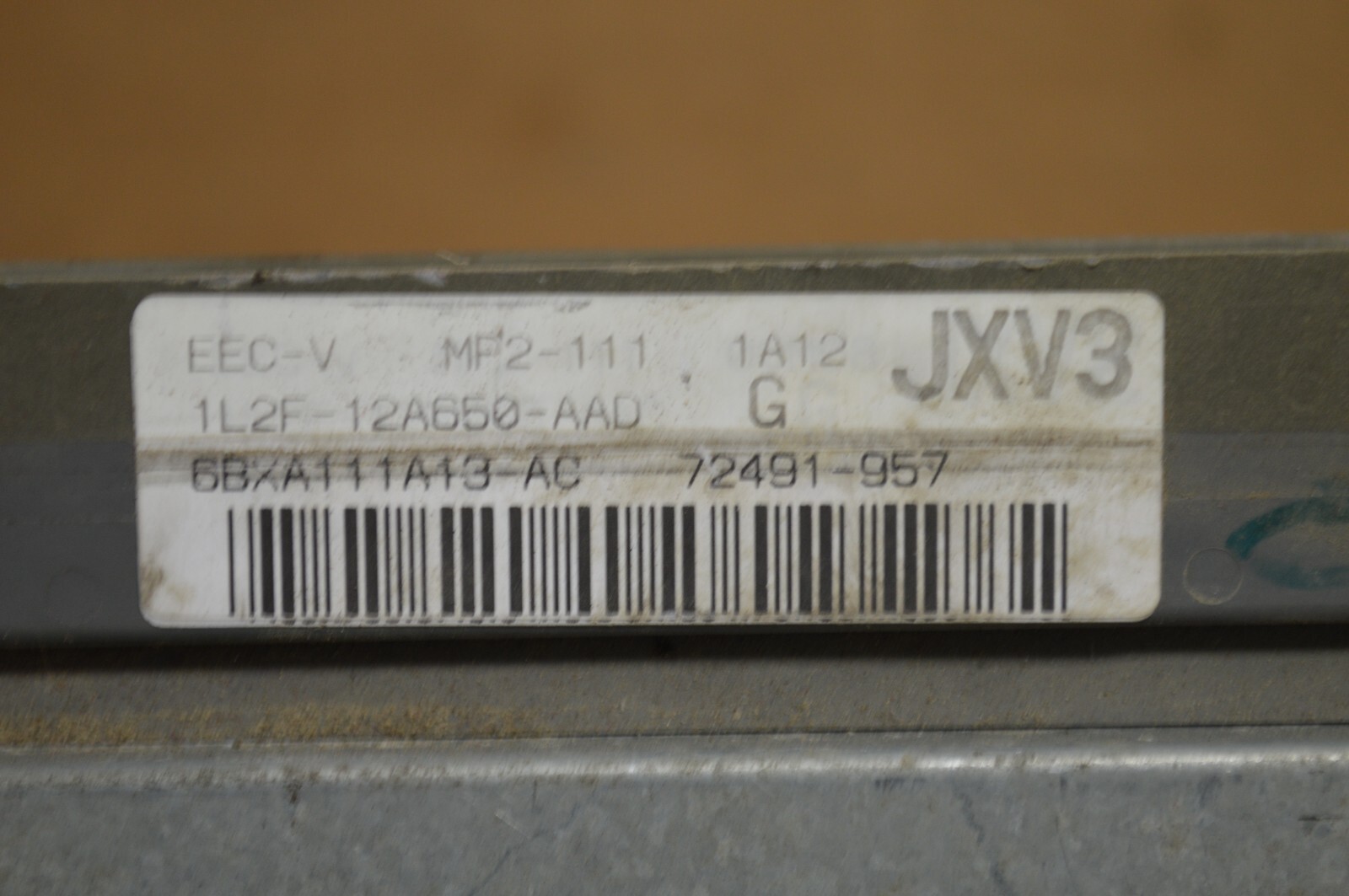 01 02 Ford Explorer 2 Dr Engine Control Unit ECU 1L2F12A650AND Module 801-25B4