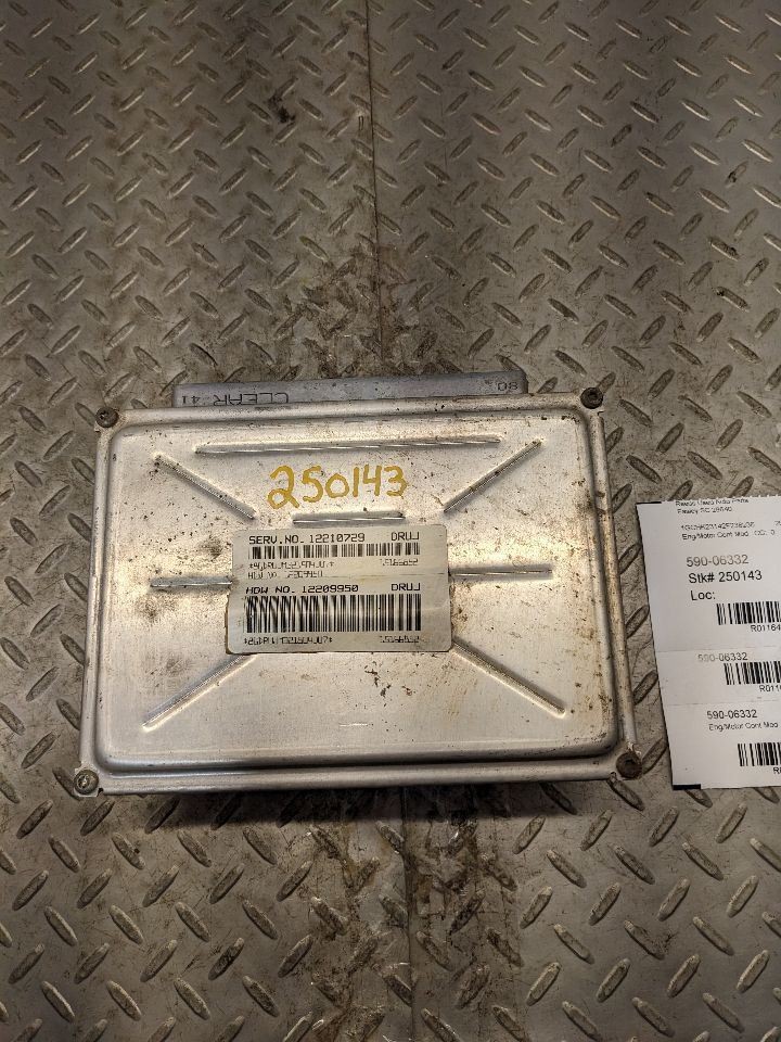 Engine ECM Electronic Control Module VIN 1 Fits 02-04 SIERRA 2500 PICKUP 1164918