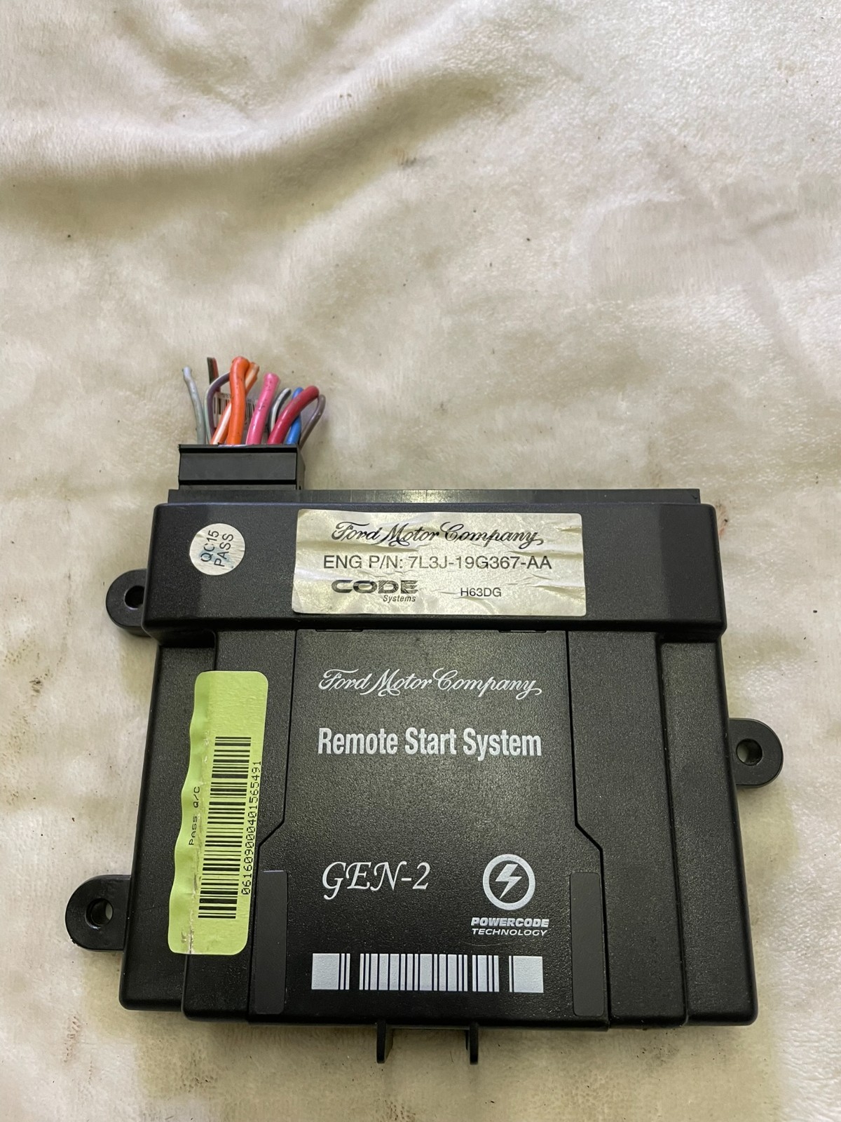 OEM Ford Remote Start Module Unit 7L3J-19G367-AA Gen-2 with Wiring & Bypass