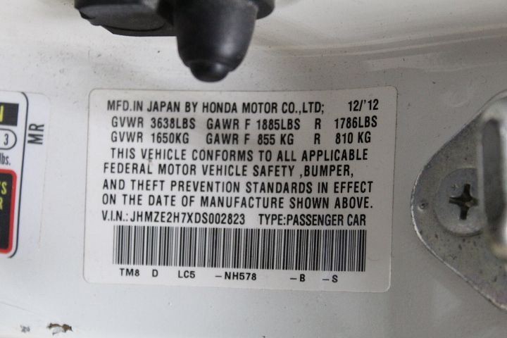 Chassis ECM Communication Bluetooth Right Hand Dash Fits 10-14 INSIGHT 2122467