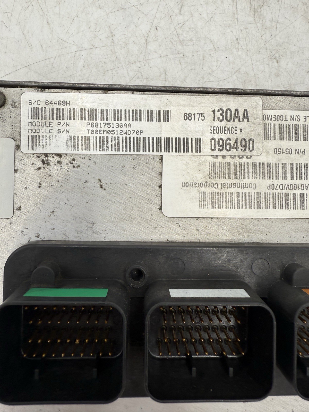 2012 Jeep Grand Cherokee 5.7L Engine Computer Module ECU ECM P68175130AA OEM