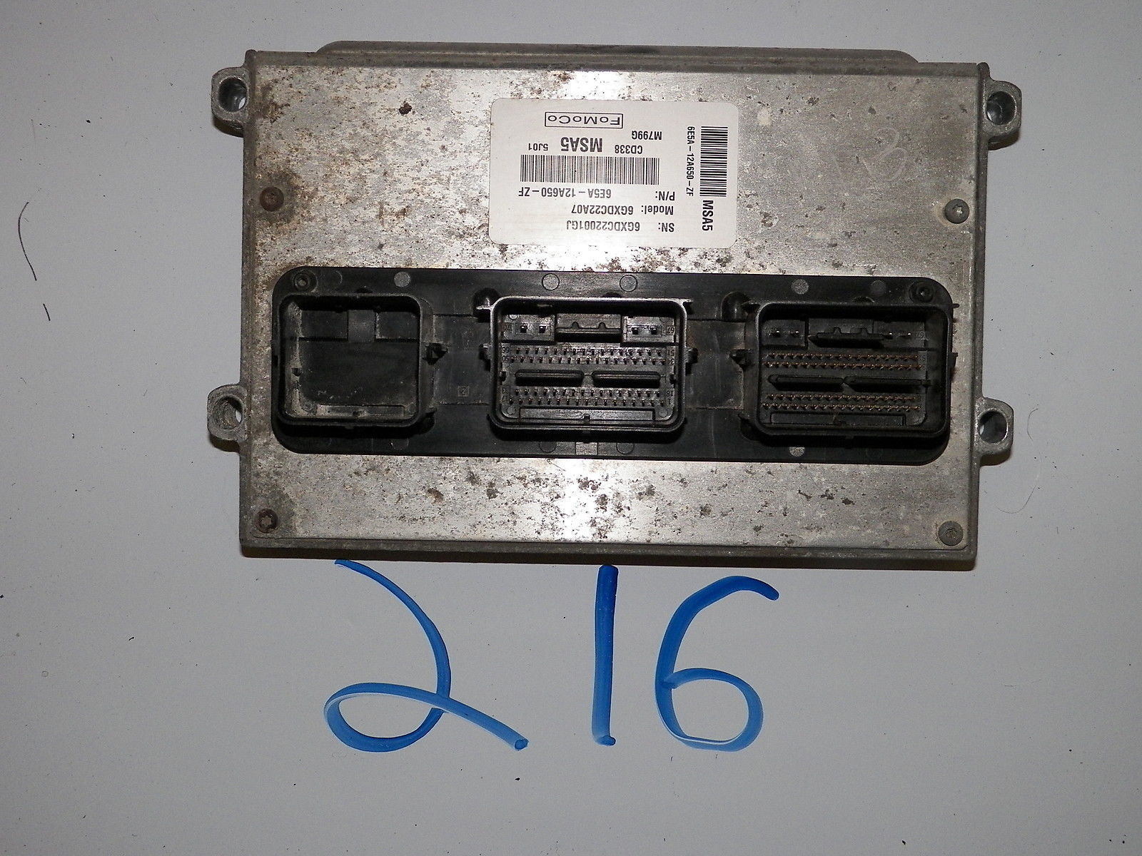 2006 2007 FUSION MERCURY MILAN 2.3L COMPUTER BRAIN ENGINE CONTROL ECU ECM MODULE