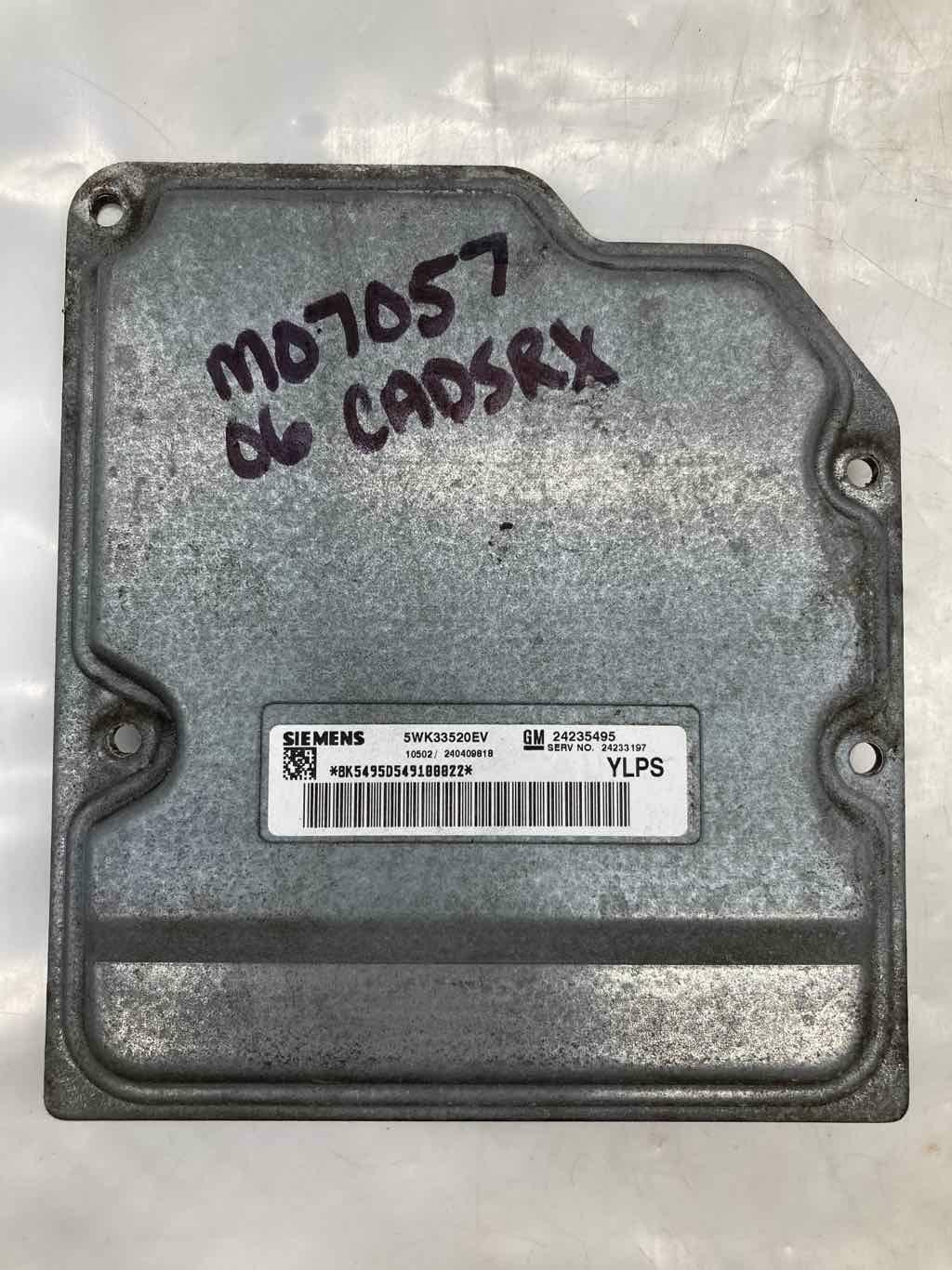 2006 CADILLAC SRX SLV 3.6L OEM TRANSMISSION COMPUTER CONTROL MODULE TCM 24235495