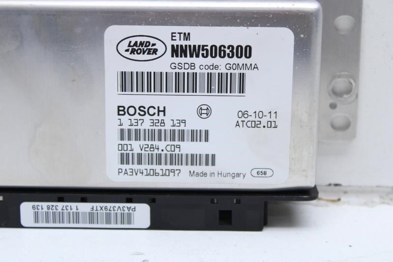 2006-2009 Land Rover Range Rover Locking Differential Control Module NNW506300